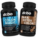 Colon Cleanser Detox & Body Cleanse - 15 Day Colon Cleanse Pills med Probiotic & Intestinal Guard Cleanser - Poop Bowel Movement Supplements för Intestinal Stomach Bloating Gut Loss Support