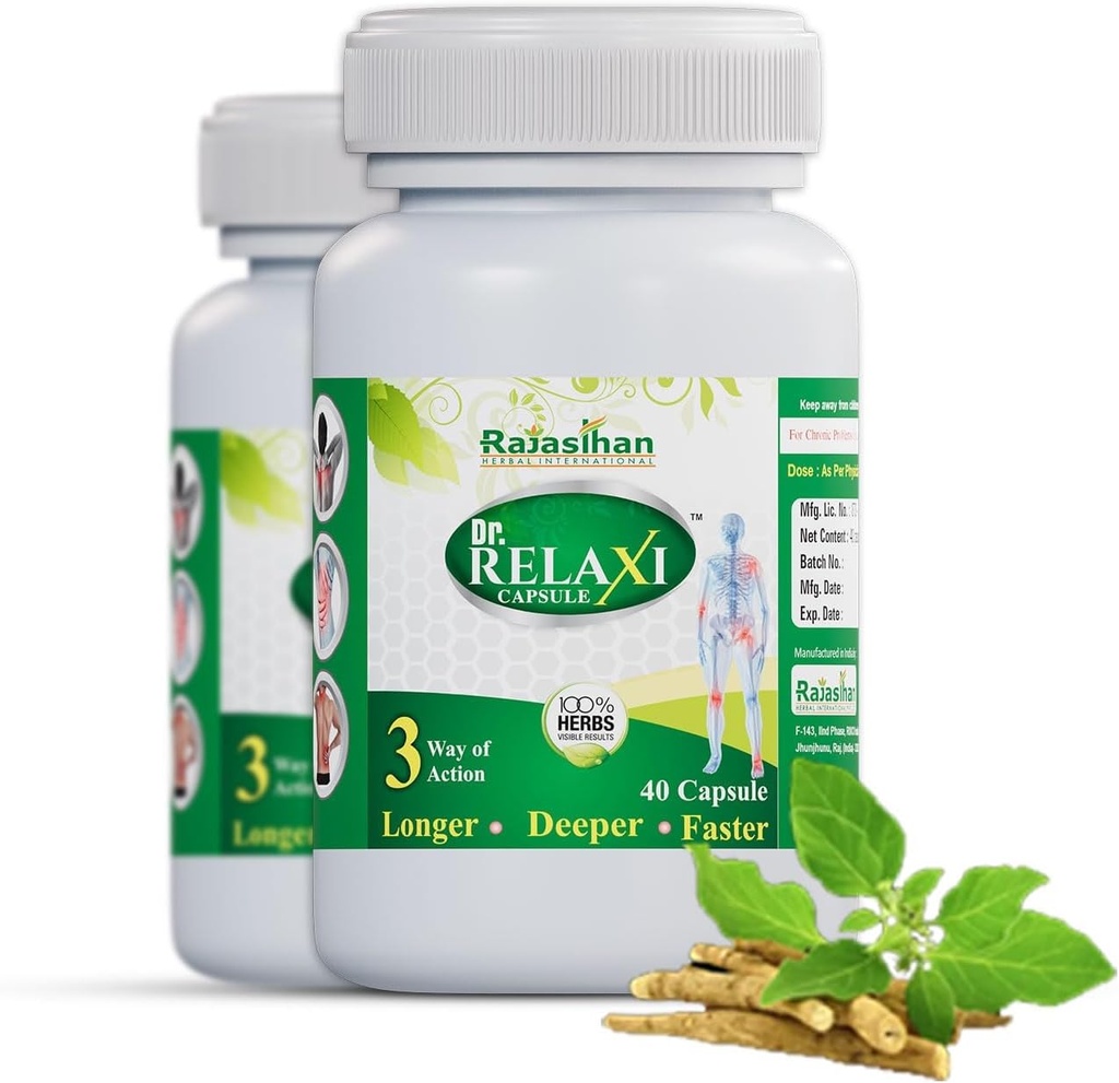 SUP Dr.Relaxi Capsules Pack of 2 for Men and Women.