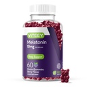 Viteey Melatonin Gummies 10mg - Sleep Gummies för vuxna Extra Strength Melatonin - Vegan, GMO Free, Gluten Free - 60 Count