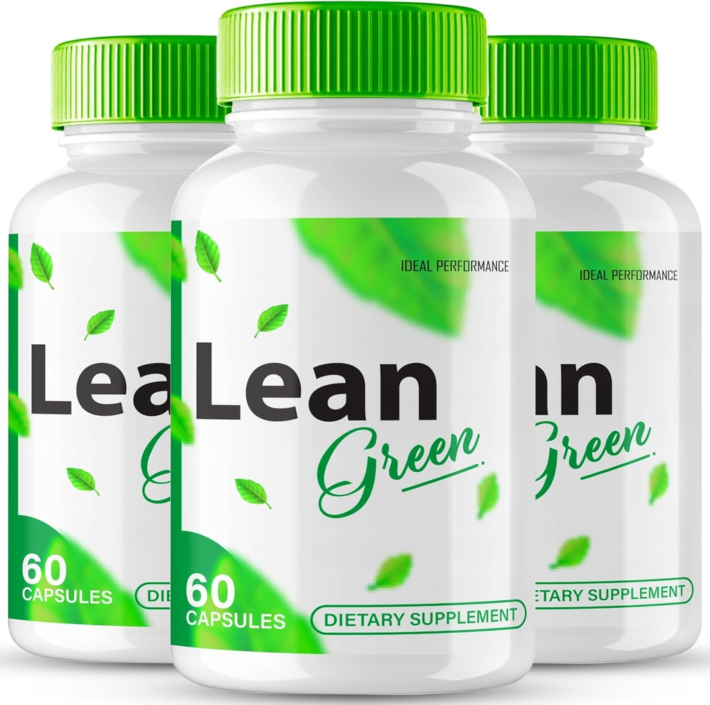 Lean Green Keto Capsules, LeanGreen Advanced Formula Supplement Pills - Maximal styrka, Lean Green All Natural Keto Pills, LeanGreen Capsules, Lean Green Pills Reviews (3 Pack)
