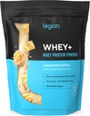 LEGION Whey+ Protein Whey Isolate från Grass Fed Cows - Whey Protein Isolate Powder Low Calorie, Non-GMO, Sugar Free, Laktos och Gluten Free, All Natural Protein Powder för Män & Kvinnor, 60 portioner