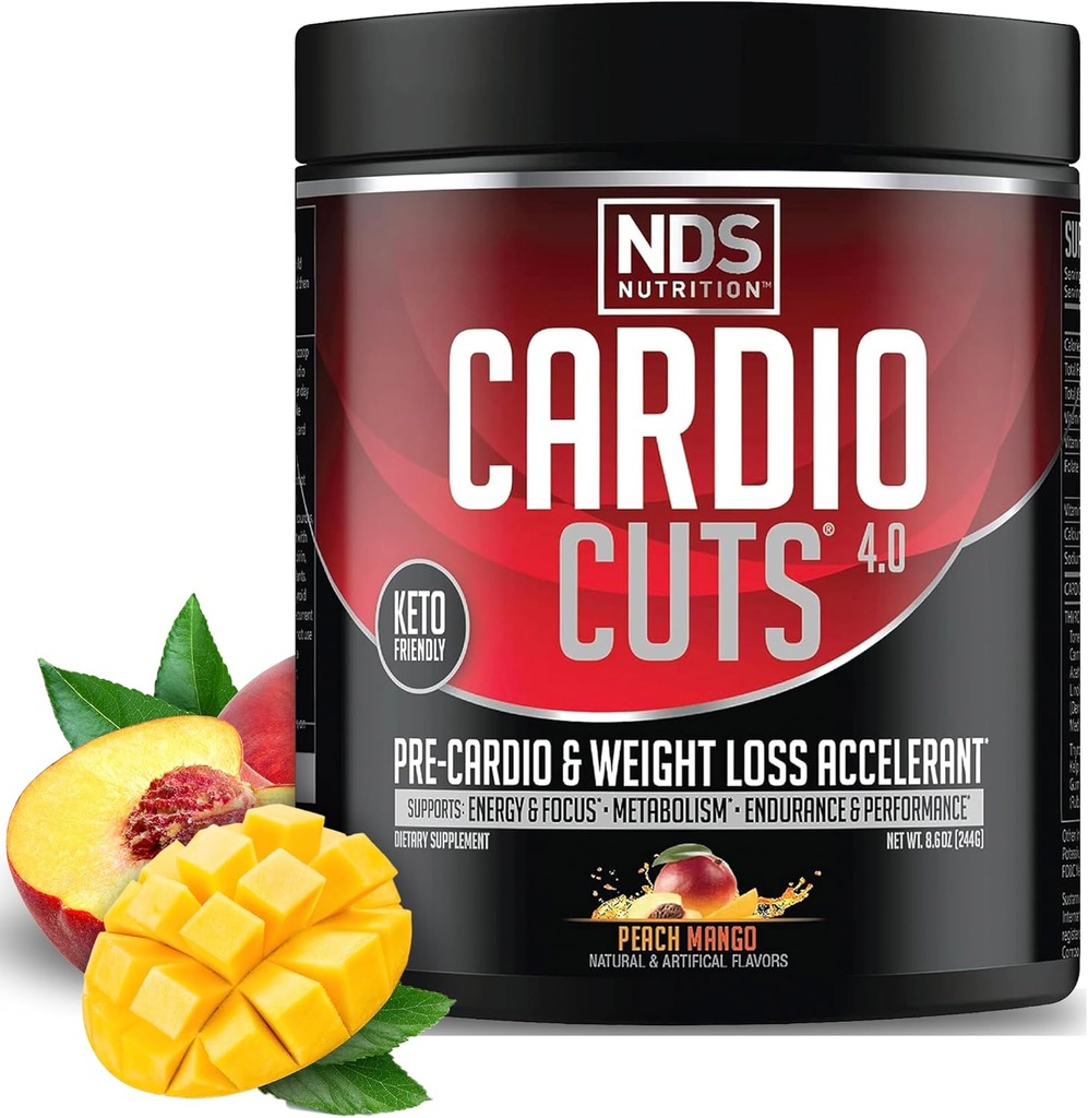 NDS Nutrition Cardio Cuts 4.0 - Peach Mango,20 portioner (Pack av 1)