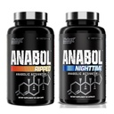 Nutrex Research Anabol Ripped & Nighttime PM Muscle Builder och Shredding Combo