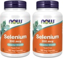 Nu Foods Selenium 200 mcg VCaps, 180 greve (Pack of 2)