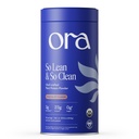 Ora Organic Vegan Protein Powder - 23g Plant Protein för kvinnor och män - Choklad smak 20 portioner, Bloat-Free, Gluten Free, Non-GMO, No Artificial Sweeteners