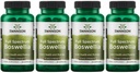 Swanson Double Strength Boswellia-Herbal Supplement Främja gemensamma Support-Ayurvedic Herb för Joint Flexibility & Mobility Support-Made w/Boswellia Serrata Resin-(60 kapslar, 800mg Varje) 4 Pack