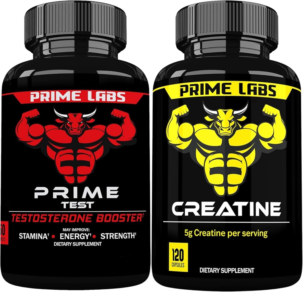 Prime Labs Prime Test + Kreatinkapslar