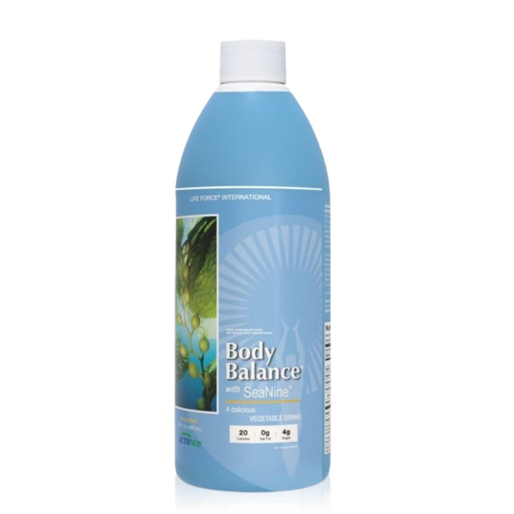 Body Balance Land & Sea Plant Based Nutrition - Sea Vegetables, Kelp, Nori, Honey, Aloe Vera och More - 75+ Näringsämnen w / vitaminer, mineraler, aminosyror - (32 Fl Oz) (1)