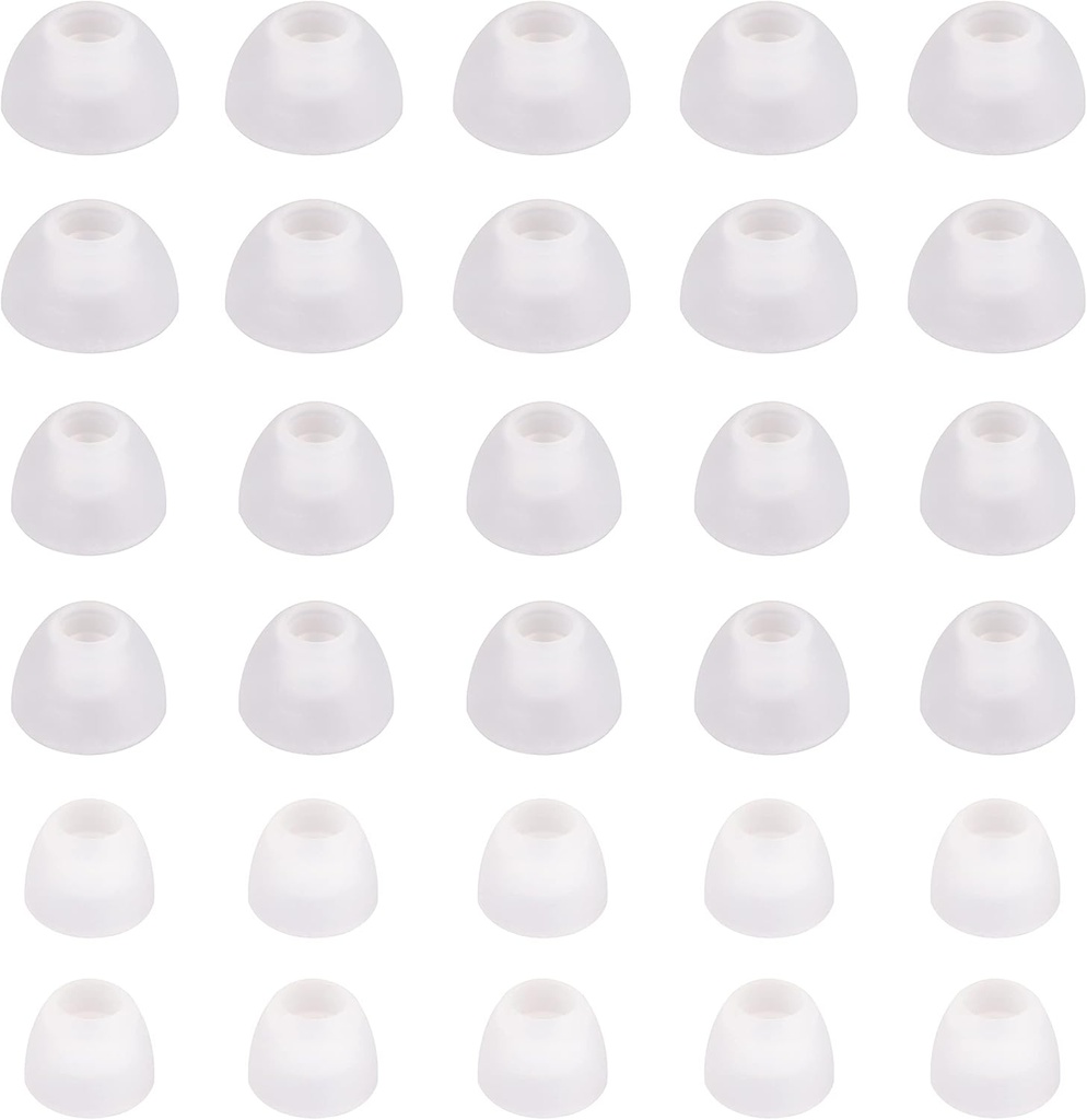 Ersättning Domes för RCA OTC Hearing Aids - 30-Pack; 10 Small, 10 Medium, 10 Large; Kompatibel med RCA OTC Bakom-The-Ear (RSH05) och RCA OTC in-Ear (RSH20) Modeller