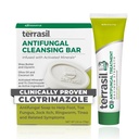 terrasil Antifungal behandling (2-Product Kit 14g Tube + 75g tvålbar) Antifungal Cream med Clotrimazole och naturliga ingredienser, lättnad för Ringworm, Jock Itch, idrottare Foot, Fungal Yeast Infection
