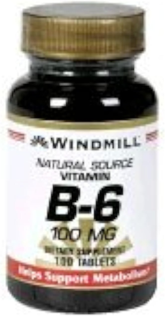 Windmill Vitamin B-6 100 mg tabletter 100 TB