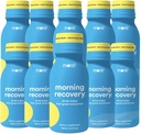 Mer Labs Morning Recovery Natural Lemon Flavor Electrolyte & Milk Thistle Drink 10 Pack | Hydrate medan du dricker | Högt lösligt flytande DHM