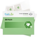 PatchAid D3 Topical Patch 30-dagars leverans