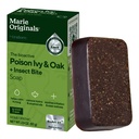 Marie's Original Poison Ivy Soap Bar | All Natural Poison Ivy Treatment | Anti-Itch Skin Cleanser Bar Wash för Poison Ivy, Poison Oak & Sumac | Removes Oils, Soothes & Relieves Rashes | 2,9 uns