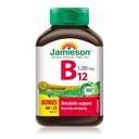 Jamieson Vitamin B12 (Cobalamin) 1200mcg, Timed Release, 80 tabletter