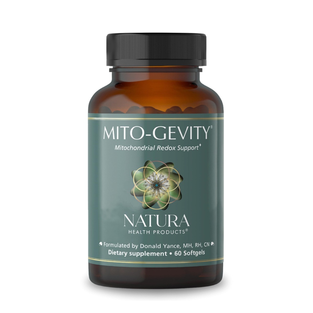 Natura Health Products Mito-Gevity (CV-Res-Q) Supplement - Mitochondrial Energy & Longevity Support * - Med Resveratrol, Hawthorn, Silibinol, R-Alpha Lipoic Acid (R-ALA) (60 kapslar)
