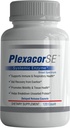 New Plexacor Multi-Enzymes Fibrin Defense, 6-in-1 SuperEnzyme Blend with Rutin, Serrapeptase & Superior Turmeric for Healthy Immune Support - 120 Count