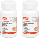 Rugby Ultra Strength Simethicone Gas Relief 180 mg - Maximal Gas Relief för vuxna - kan hjälpa till med symtom på flatulens, uppblåsthet, gas fullhet - 60 Softgels (2 Pack)