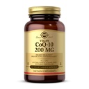 Solgar Vegetarian CoQ-10 200 mg, 60 Vegetabiliska kapslar - Hjärt hälsosam, skyddande antioxidant - Coenzyme Q10 (CoQ-10) Supplement - Vegan, Gluten Free, Dairy Free, Kosher - 60 portioner