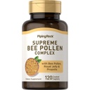 Piping Rock Bee Pollen med Royal Jelly och Propolis | 120 Caplets | Komplext tillskott för kvinnor och män | Non-GMO, Gluten Free