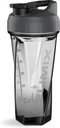 HELIMIX 2.0 Vortex Blender Shaker Bottle Holds upp till 28oz | No Blending Ball or Whisk | USA Made | Portable Pre Workout Whey Protein Drink Shaker Cup | Mixes Cocktails Smoothies Shakes | Top Rack Safe