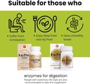 Natural Digestive Enzymes & Herbal Digestive Enzymes Fiber Supplement for Women, med 39 Plant & 7 Herbal Blends for Energy & Metabolism Support, Gold 150 Tablets, från Japan, 2 EA