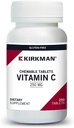 Kirkman Labs Vitamin C 250 mg Tabletter med Stevia-250 greve