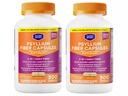Berkley Jensen Daily Psyllium Husk Supplement (600 - Räkna), Natural Fiber för män och kvinnor - Fiberkapslar för övergripande matsmältningshälsa, lindra förstoppning, hjälpa näringsabsorption, tillverkad i USA