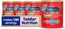 Enfagrow Premium Toddler Nutritional Drink, Vanilla Flavor, Omega-3 DHA för hjärnstöd, Prebiotika och vitaminer för immunhälsa, Powder Can, 32 Oz, Pack 4