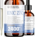 Flytande zink droppar koncentrat för hela familjen | 240 dagars leverans | Zinksulfat 2400mg | immunitet, humör, hjärnsköldkörtel | 2 Oz