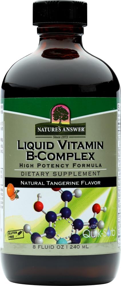 Naturens svar, vitamin B Complex, 8 Fl Oz