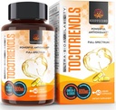 Kroppssund Tocotrienols 800mg Supplement | Rik i vitamin E Tocotrienols - 60 flytande kapslar