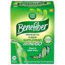 Benefiber på Go Prebiotic Fiber Supplement Powder för Digestive Health, Daily Fiber, Unflavored - 28 Sticks (3.92 Ounces)