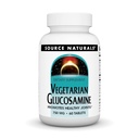 Källa Naturals Vegetarisk glukosamin, främjar hälsosamma gemensamma *, 750 mg - 60 tabletter