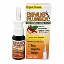 Sinus Plumber Pepper Nasal Spray, Allergy och Sinus Relief, Överbelastning, Huvudvärk, 1 fl oz