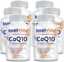 Forskning verifierad Q10-100% ren extra styrka 300 mg Q10 - förbättrad absorption och biotillgänglighet med bioperin - öka antioxidantnivåer, förbättra kardiovaskulär hälsa, 360 Vegan kapslar