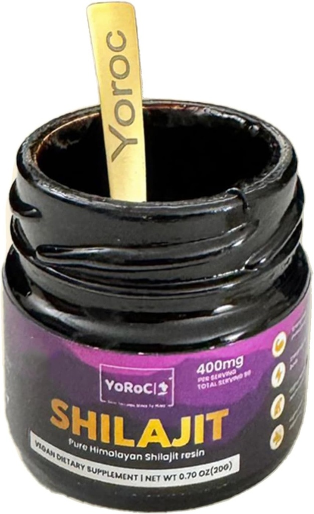 Shilajit, ren Himalayan Shilajit Resin, kosttillskott, Net Wt 20gm(0.70oz)