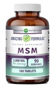 Fantastiska formler MSM (Methylsulfonylmetan) Supplement | 1500 Mg Per Servering Supplement | 180 tabletter | Non-GMO | Gluten Free | Made in USA