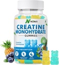 Kreatinmonohydrat Gummies 5000mg för män och kvinnor, Chewables Creatine Monohydrate för muskelstyrka, muskelbyggare, energiboost, pre-workout tillskott (90 greve)-Blueberry Pineapple