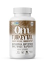 Om Mushroom Superfood Turkiet Tail Mushroom kapslar Superfood Supplement, 90 greve, 30 dagar, Immune Support, Polysacchrides, Beta-Glucans, Gut Health & Holistic Defense Mushroom Supplement