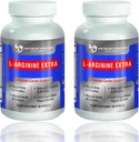 DOCTOR RECOMMENDED SUPPLEMENTS Premium L-arginin 1000 MG Nitric Oxide Formel stöder Cardio Health, Nitric Oxide Production, Stamina & More - 2 Pack