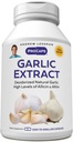 ANDREW LESSMAN Garlic Extract - 180 kapslar - Deodorized Natural Garlic Extract. Skyddande svavelbaserade föreningar. Ren, Gentle, Odorless. No Aftertaste, No Stomach Upset, No Additives