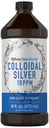 Carlyle Colloidal Silver Liquid | 10 PPM | 16 fl. Oz (473 ml) | med Nano Silver Technology Solutions | Vegetarian, icke-GMO, Gluten fri tillägg