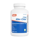 Rugby 4 Hour Aller-chlor - Klorfeniramin Maleate 4 mg - Antihistamin - 1000 tabletter (1 Pack)