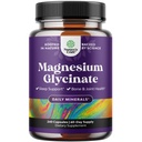 Rena Magnesium Glycinate Supplement 400mg Per Servering - Vegan High Absorption Chelated Magnesium kapslar för kvinnor och män med Elemental 400mg för humörsömn och avkopplingsstöd - 240 greve