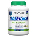 ALLMAX Nutrition ISONATURAL Whey Protein Isolate, Vanilla - 5 lb - 27 Grams of Protein Per Scoop - Zero Fat & Sugar - 99% Lactose Free - med prebiotika - Inga konstgjorda smaker - 73 portioner