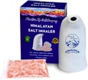 Keramisk Himalayan Salt Inhaler med Himalayan Pink Crystal Salt - Bra för allergi, Astma Relief och andra andningsvillkor - Handhållen och bärbar