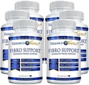 Forskning Verified Fibro Support - 540 kapslar - MSM, Magnesium, Vitamin D3, BioPerine - 6 månaders leverans - Vegan