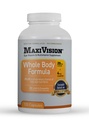 MaxiVision® AREDS 2 Whole Body Formula - AREDS 2 Eye Vitamins w/Lutein och Zeaxanthin - för Macular Support - Eye Supplements for Eye Strain - 120 Capsules Count, 1 Bottle