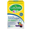 Culturelle Immune Defense Probiotic med vitamin C, Vitamin D och Zink + Elderberry, Non-GMO, 4-in-1 Immune Support för barn Ålder 3 + *, Mixed Berry Chewables, 30 Count